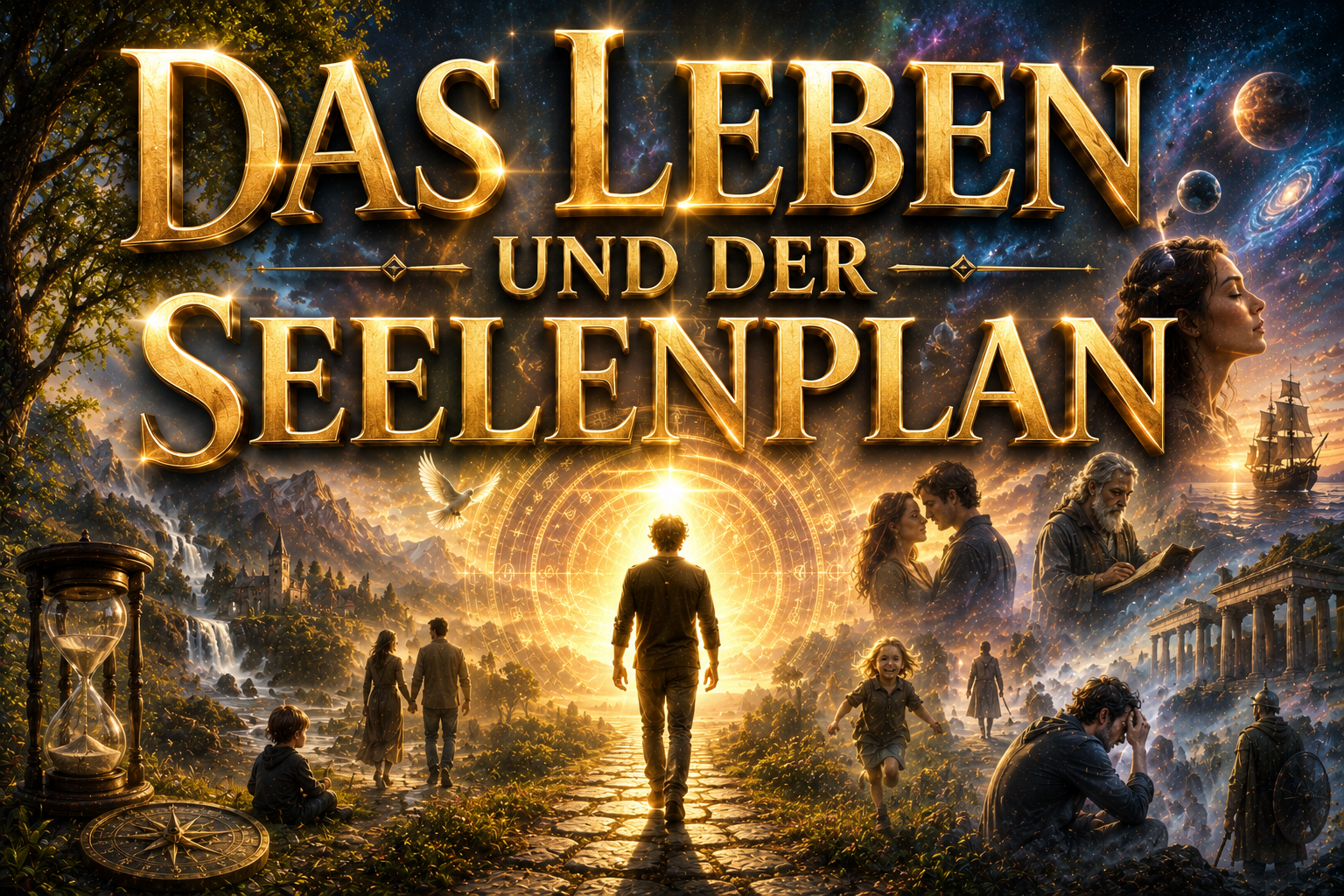 Das Leben und der Seelenplan – spiritueller Lebensweg zwischen Schicksal, Erfahrungen, Krisen und seelischer Entwicklung