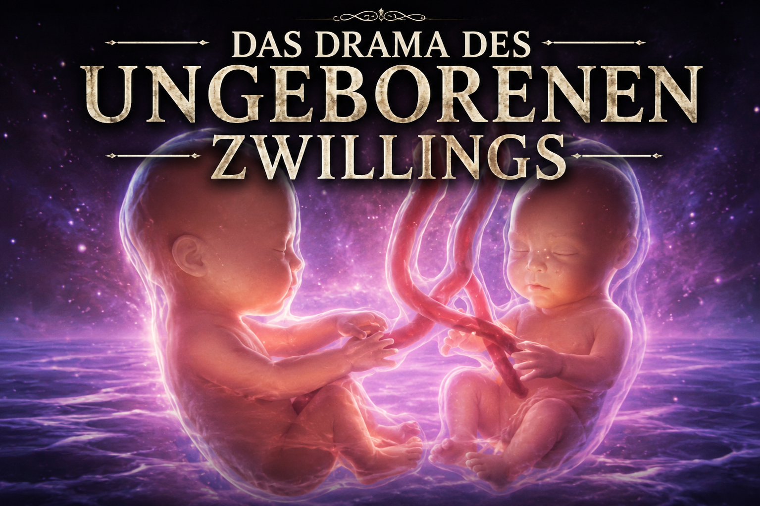 Das Drama des ungeborenen Zwillings – symbolische Darstellung von Zwillingen im Mutterleib