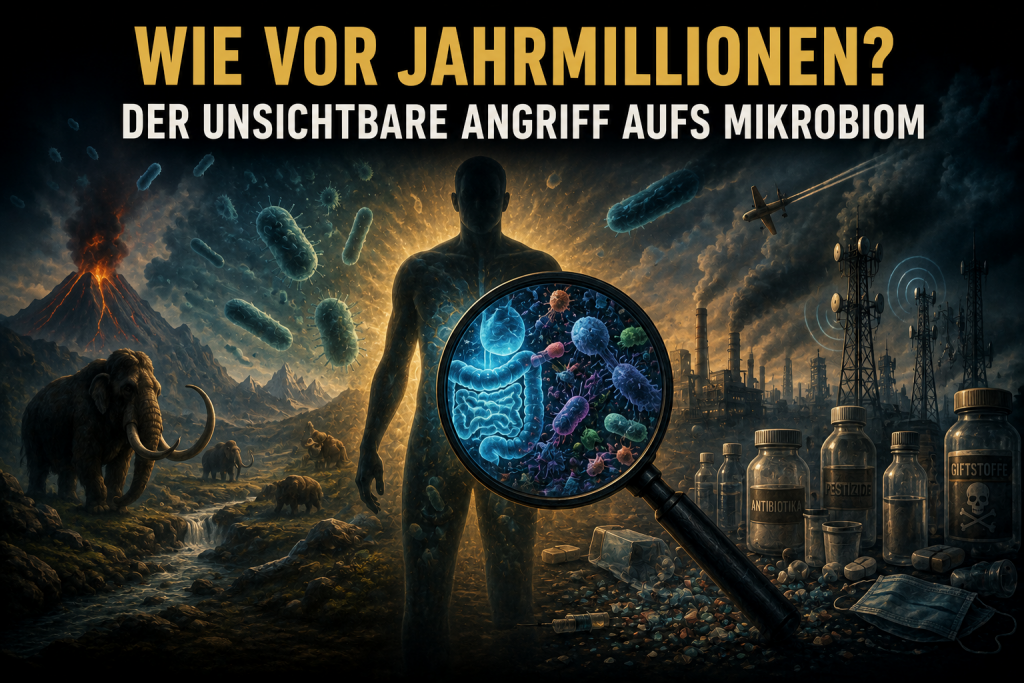 Wie vor Jahrmillionen? Der unsichtbare Angriff aufs Mikrobiom I