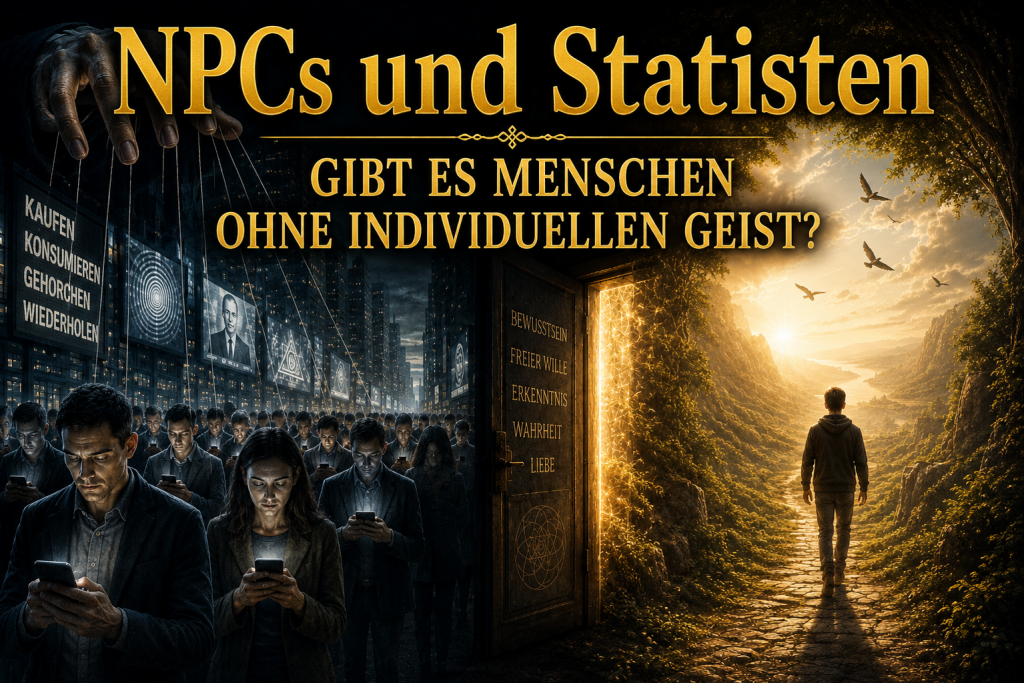 NPC´s und Statisten – Gibt es Menschen ohne individuellen Geist?